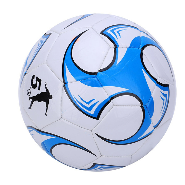 School Soccer Ball Wear Resistant PU Leather Soccer Ball for Outdoor ...