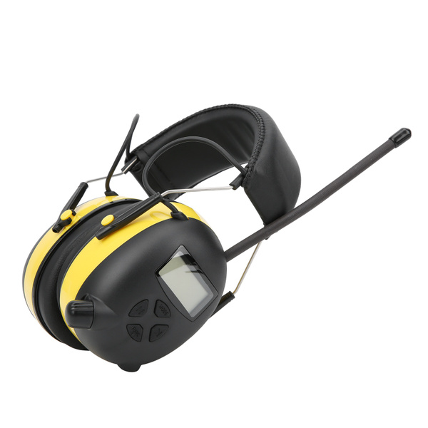 Digital AM/FM Earmuffs 30dB Noise Reduction Electronic Shooting