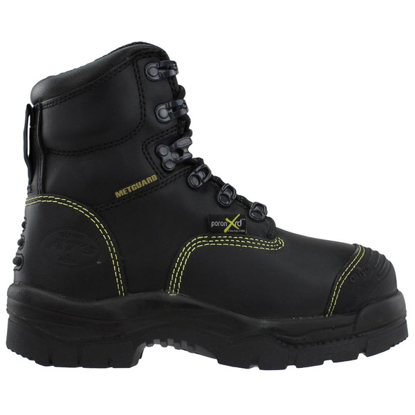 Oliver Steel Toe Met Guard Mens Work Safety Shoes Casual - Black | Wish