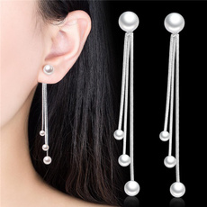 Tassels, Dangle Earring, Jewelry, Pearl Earrings