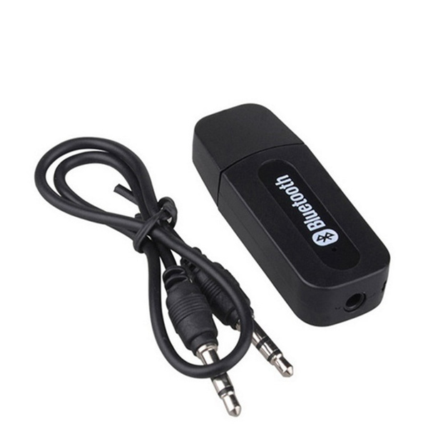 3.5mm Jack USB Bluetooth AUX Wireless Car Audio Receiver Music Receiver ...