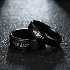 Couple Rings, black, wedding ring, Engagement Ring