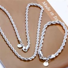 Sterling, 925silverjewelryset, Chain Necklace, Jewelry