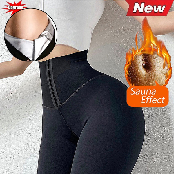 2021 New Hot Sweat BodyShaper Sauna Waist Slimming Pants Weight Loss Fat Burner Sweat Sauna Leggings Ropa Para Mujer | Wish