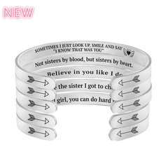 Steel, Love, bracelets for couple, Bangle Women
