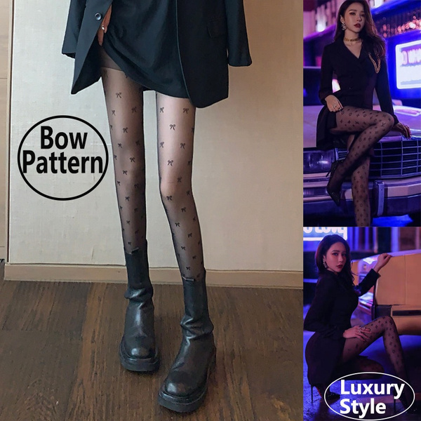 Fashion Stockings Black Bottoming 