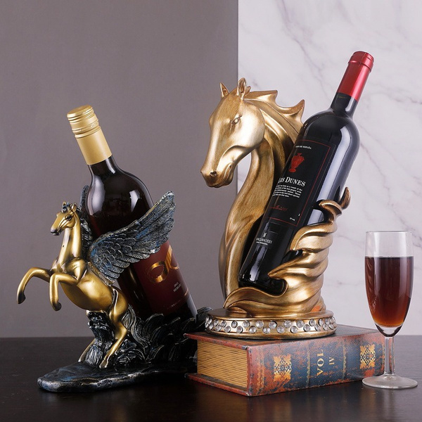 Wine discount holder resin