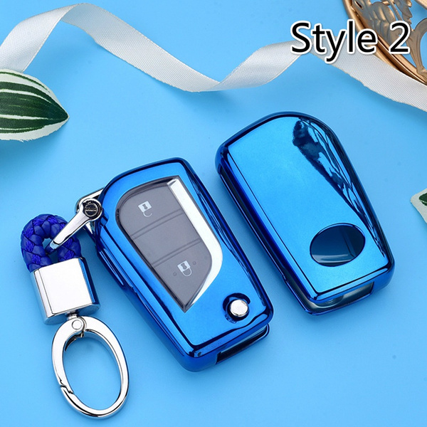 Soft TPU Car Key Fob Cover Remote Control Key Case for Toyota Corolla