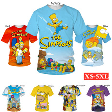 thesimpsonsprintedshirt, noveltshirt, trendingtop, Shirt