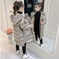 Thicken, hooded, Invierno, Long Coat