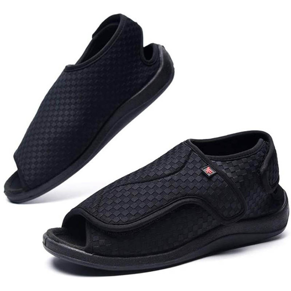 Rockomi Diabetic Shoes Slippers for Women Open Toe Sandals for Swollen Feet  Edema with Adjustable Straps Pink 5.5-6 - Walmart.com