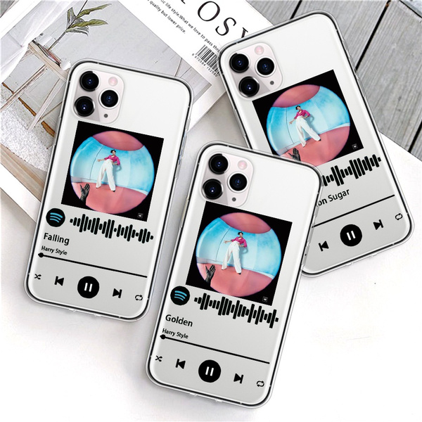 Spotify Code Popular Harry Styles Fine Line Phone Case for IPhone 12 11 11Pro 11Pro Max XR XS Max X 7 8 Plus 6 6S Samsung Note10 S10 S9 S8 Plus A6 A8