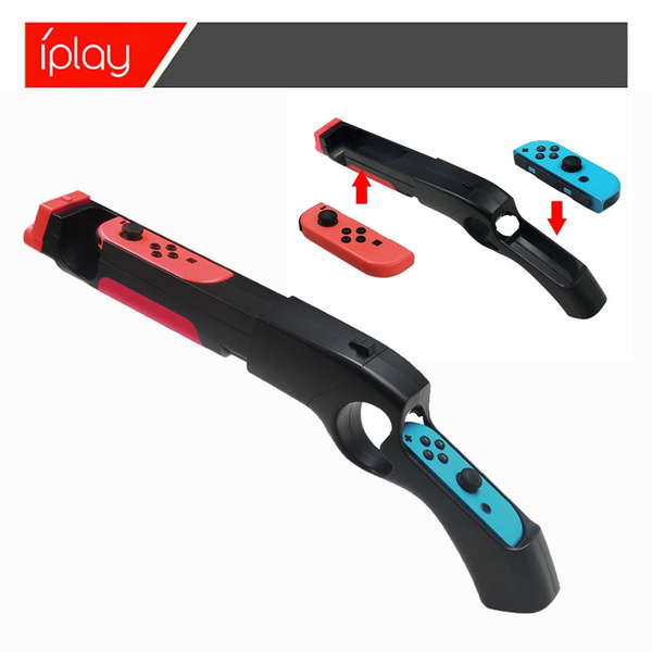Nintendo switch shooting game gunner handles ns handle grip gun holder