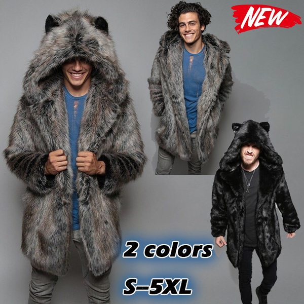 Wolf fur outlet jacket mens