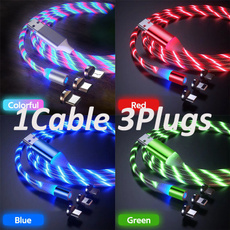 cableusbtypec, led, usb, 3in1usbcable