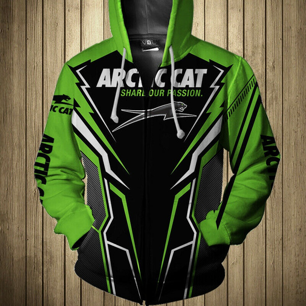 arctic cat zip up hoodie