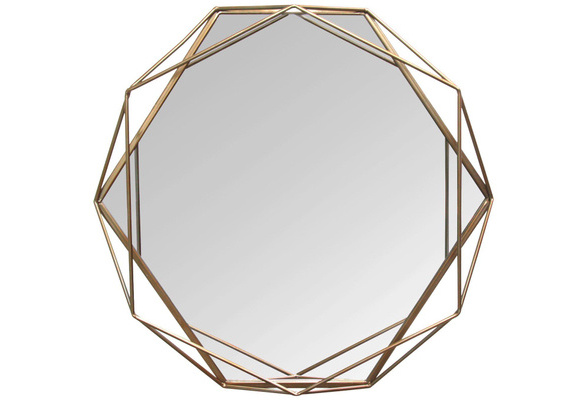 Stratton Home Decor S11541 Chloe Hand Painted Gold Metal Wall Mirror Art Wish Stratton Home Decor S11541 Chloe Hand, Stratton Home Décor S11541 Chloe Wall Mirror