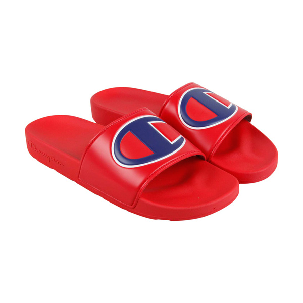 Mens red champion on sale slides