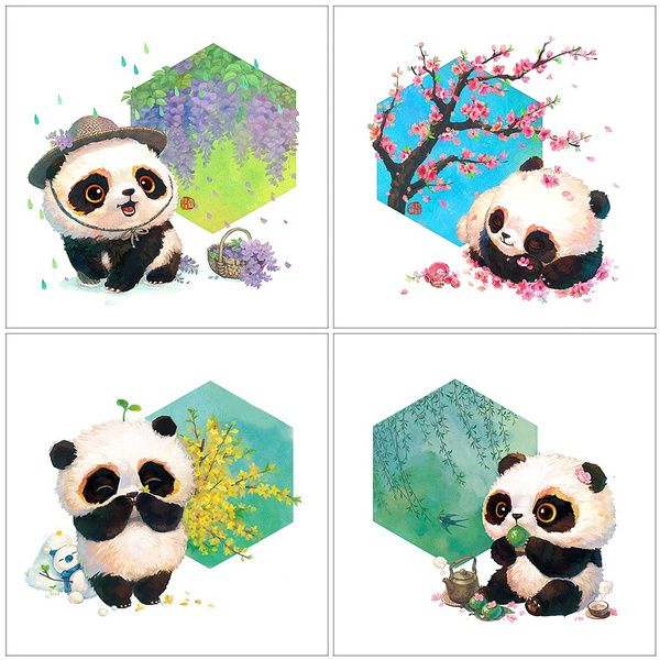 Diamond Painting 5d Cute Animals  Rhinestone Embroidery Painting