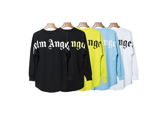 Long Sleeve Palm Angels Sanskrit Print 