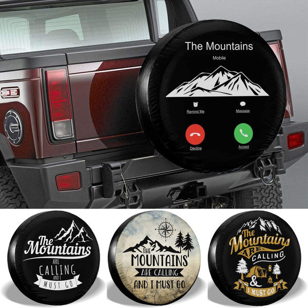 Danty Yo-da Universal Spare Wheel Tire Covers Waterproof for RV SUV Jeep Truck Trailer Camper