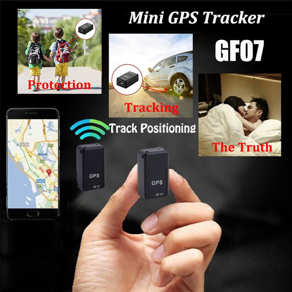 GF07 Mini Magnetic GPS Tracker,Locator Elderly Children Anti-lost Tracking  Device GPS Strong Magnetic Positioner 