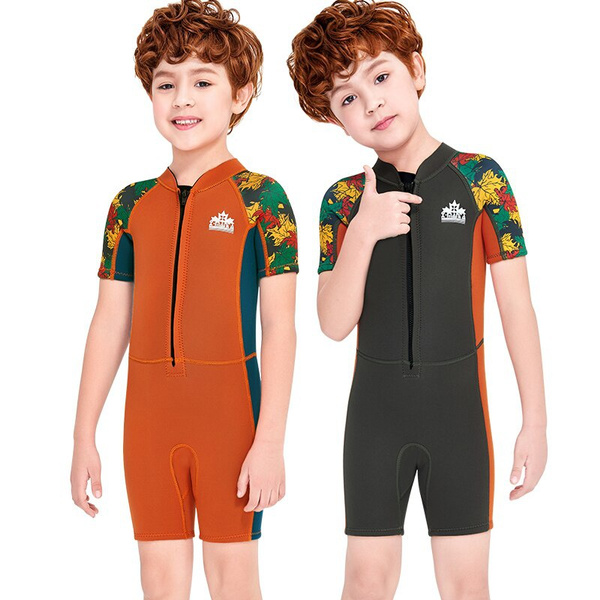 Buy UMmark Swimming Costume Solid Boys & Girls Swim-dress Dark Blue Swimsuit  Online at Best Prices in India - JioMart.