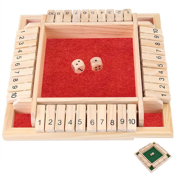 4 Player Shut the Box