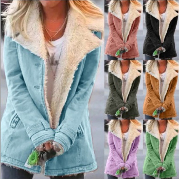 warm wool plain outerwear