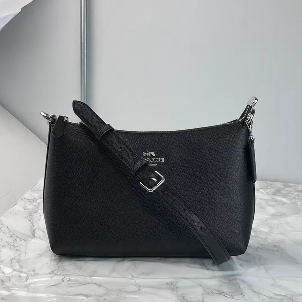 Coach lewis discount shoulder bag black