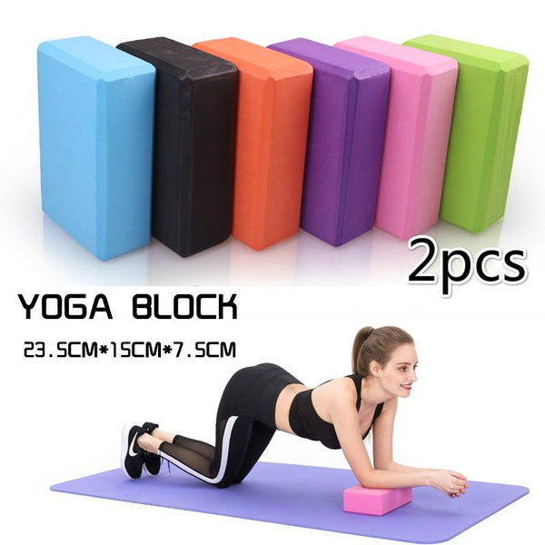 Foam Yoga Block Foaming Brick Stretch Health Fitness Sport Gym Yoga Supplies New 