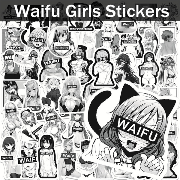 Stickers et autocollant pin-up mangas