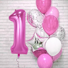 pink, foilballoon, birthdayballoon, numberballoonspink