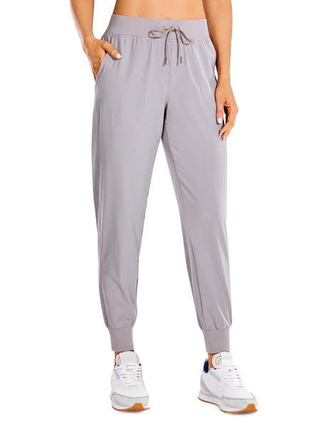 CRZ YOGA Women's Casual Lightweight Joggers Pants with Pockets