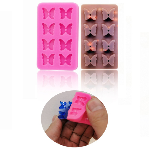 Gadgets,Shiny High quality Small butterfly silicone mold, for Resin Jewelry  Silicon Molds,Craft Casting Resin Polymer Clay Mould