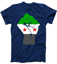 politic, T Shirts, syriaflag, Revolution