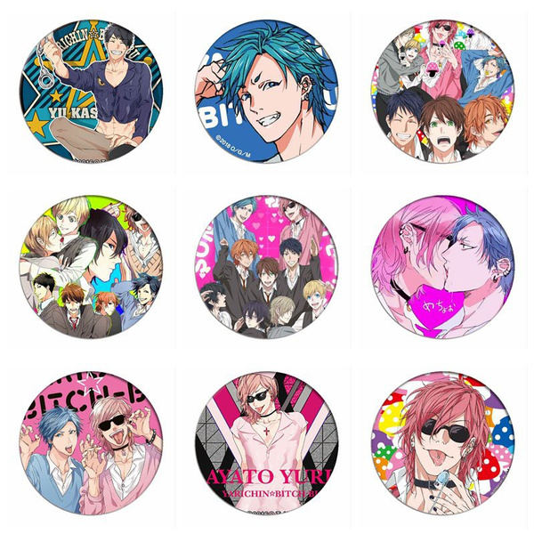 Hajimete no Gal Cosplay Badges Yukana Yame Brooch Icon Collection