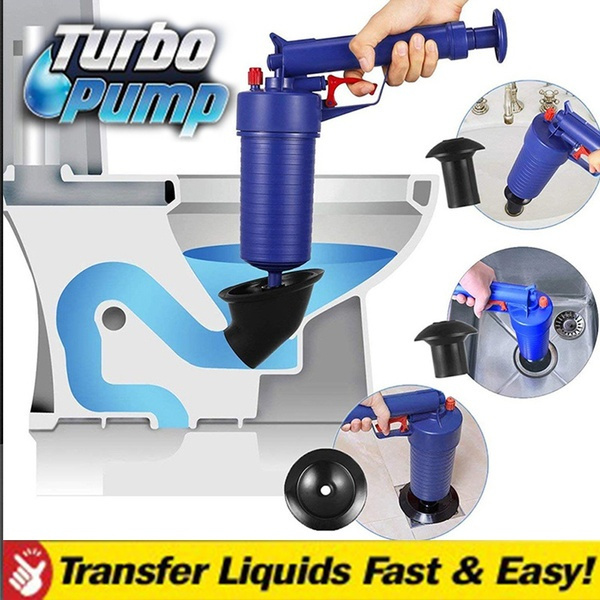 Turbo Plunge Drain Unclogger