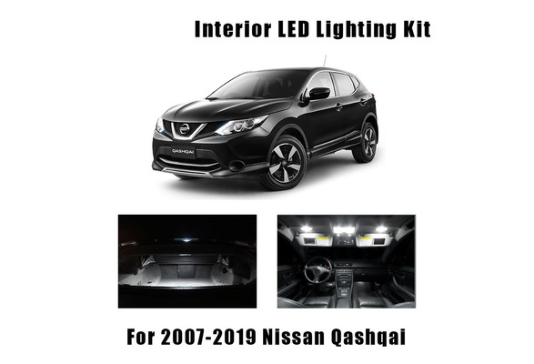 Premium LED Innenraumbeleuchtung für Nissan Qashqai J10 J11 Set 8 SMD  Canbus