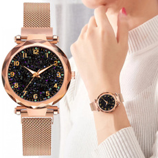 starryskywatch, quartz, rosegoldwatch, gold