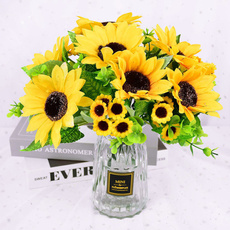 artificialsunflower, sunflowerbouquet, Garden, Bouquet
