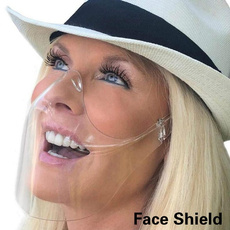 Durable Face Shield Face Visor Protection Combine Plastic Transparent Reusable