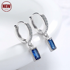 White Gold, Blues, Hoop Earring, party