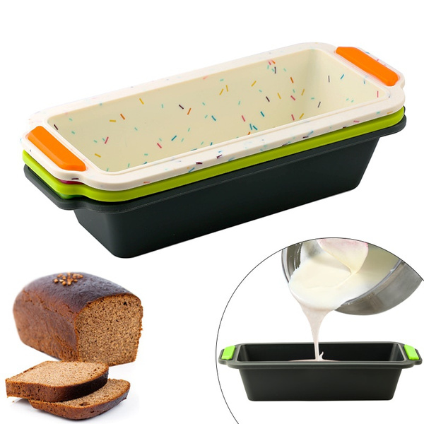 Rectangular Silicone Bread Pan Mold Toast Bread Mold Cake Tray