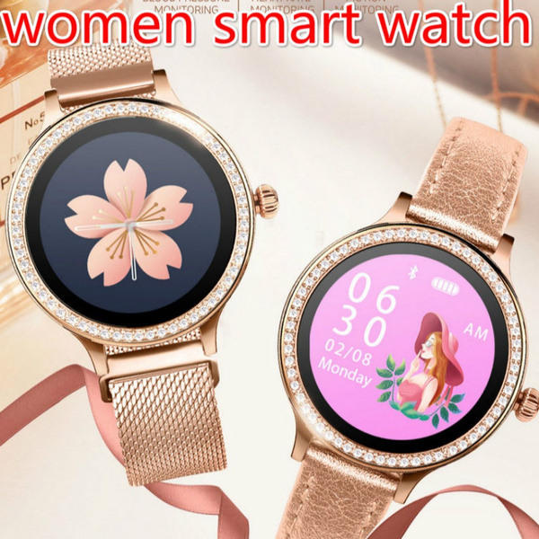 Frauen Diamond Smart Watch Armband IP68 Wasserdichte Lady Smart Band ...