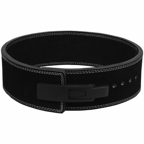 Powerlifting Lever Buckle 10mm Belt - Black