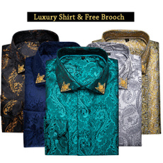 Luxury, luxury designer shirt, sleeve dress, Dress Shirt