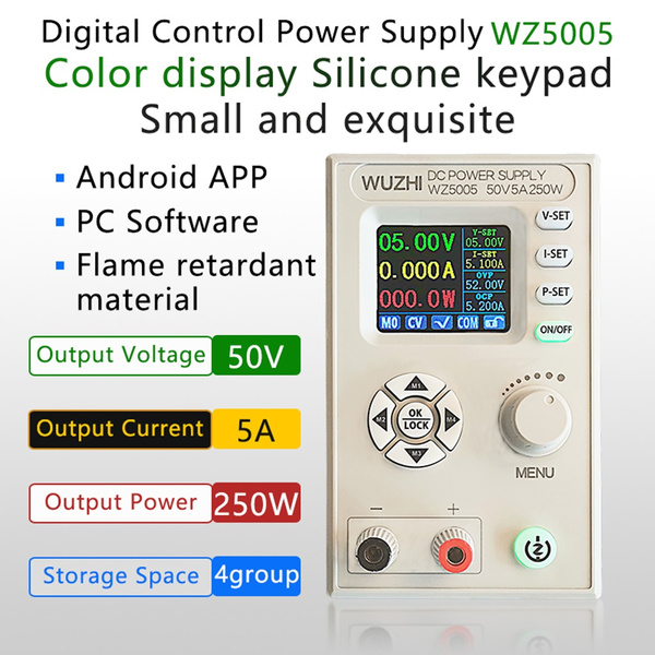MakerHawk DC Power Supply Case Variable Adjustable Lab Bench Power Supply Buck Converter Step Down Switching Regulated Metal Housing Shell 30V 60V 12A MakerHawk DC Power Supply Case Variable Adjustable Lab Bench Power Supply Buck Converter Step Down Switching Regulated Metal Housing Shell 30V 60V 12A