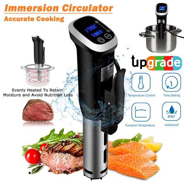 Sous Vide Machine:Precision Sous-vide Cooker IPX7 Waterproof