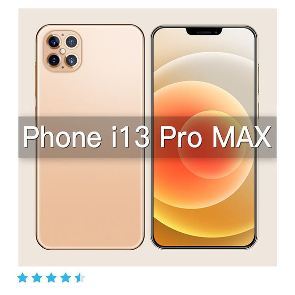 2021 Phone I13 Pro Max New Smartphone with 6.7 Inch Full Screen 